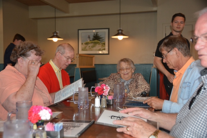 lunch at Norma's in Seaside